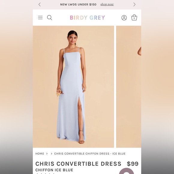 Birdy Grey Dresses & Skirts - Birdy Grey Chris Dress Ice Blue